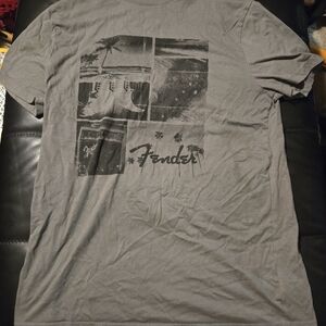 Fender Charcoal Graphic Tee for Men